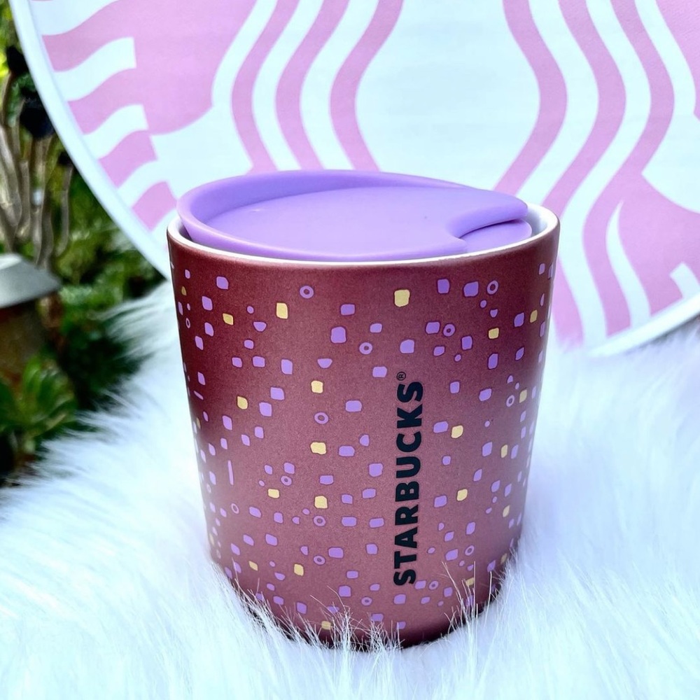 Starbucks 2021 Purple 8oz Ceramic Mug